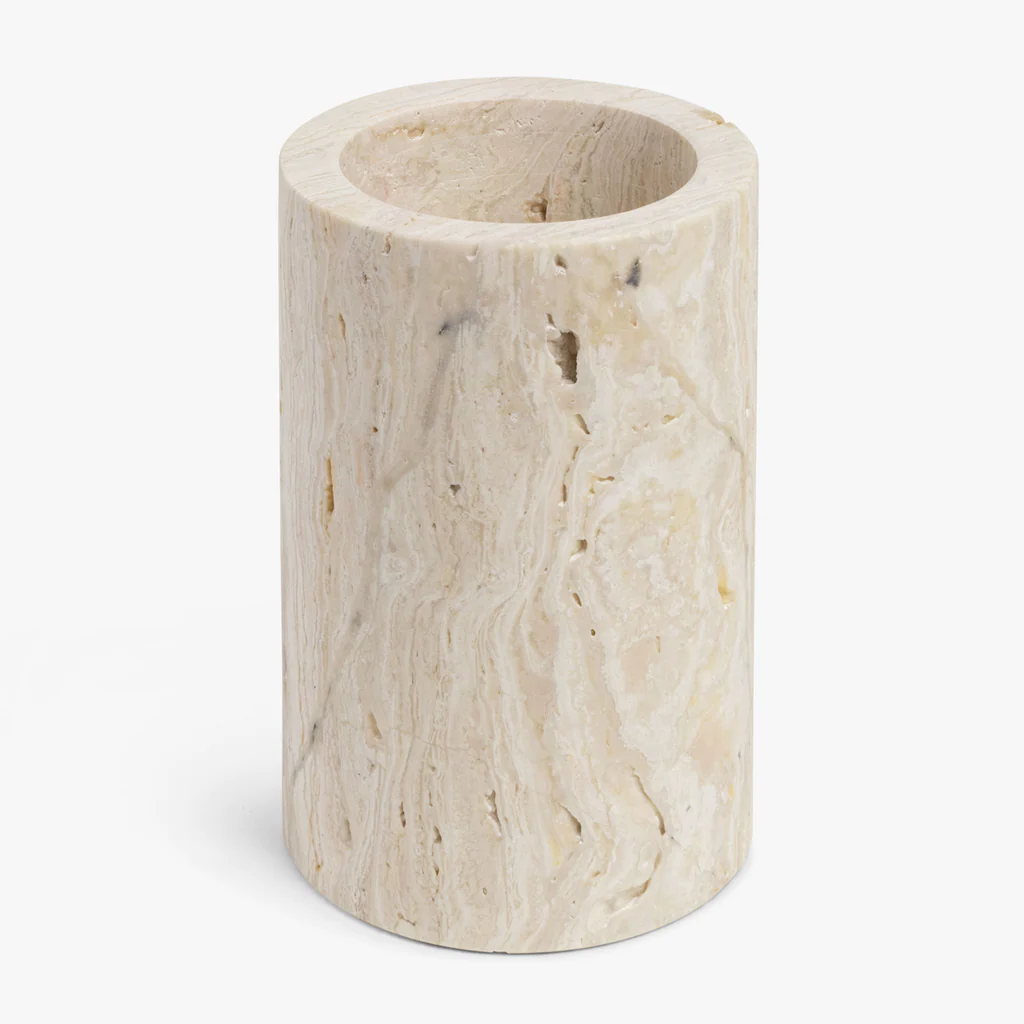 travertine bathroom tumbler stone bathroom cup natural stone tumbler travertine vanity tumbler