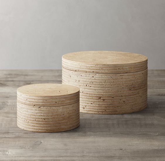 travertine round box stone round box design natural stone container storage box square stone organizer stone keepsake box