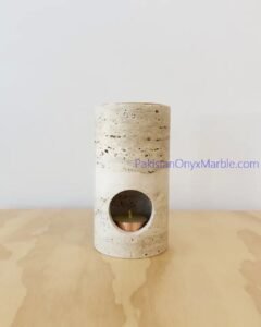 travertine stone incense burner stone oil burner for incense natural stone aromatherapy burner rustic travertine oil diffuser handcrafted