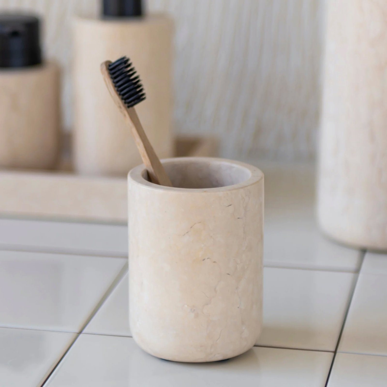 travertine toilet brush holder stone toilet brush stand natural stone toilet brush holder